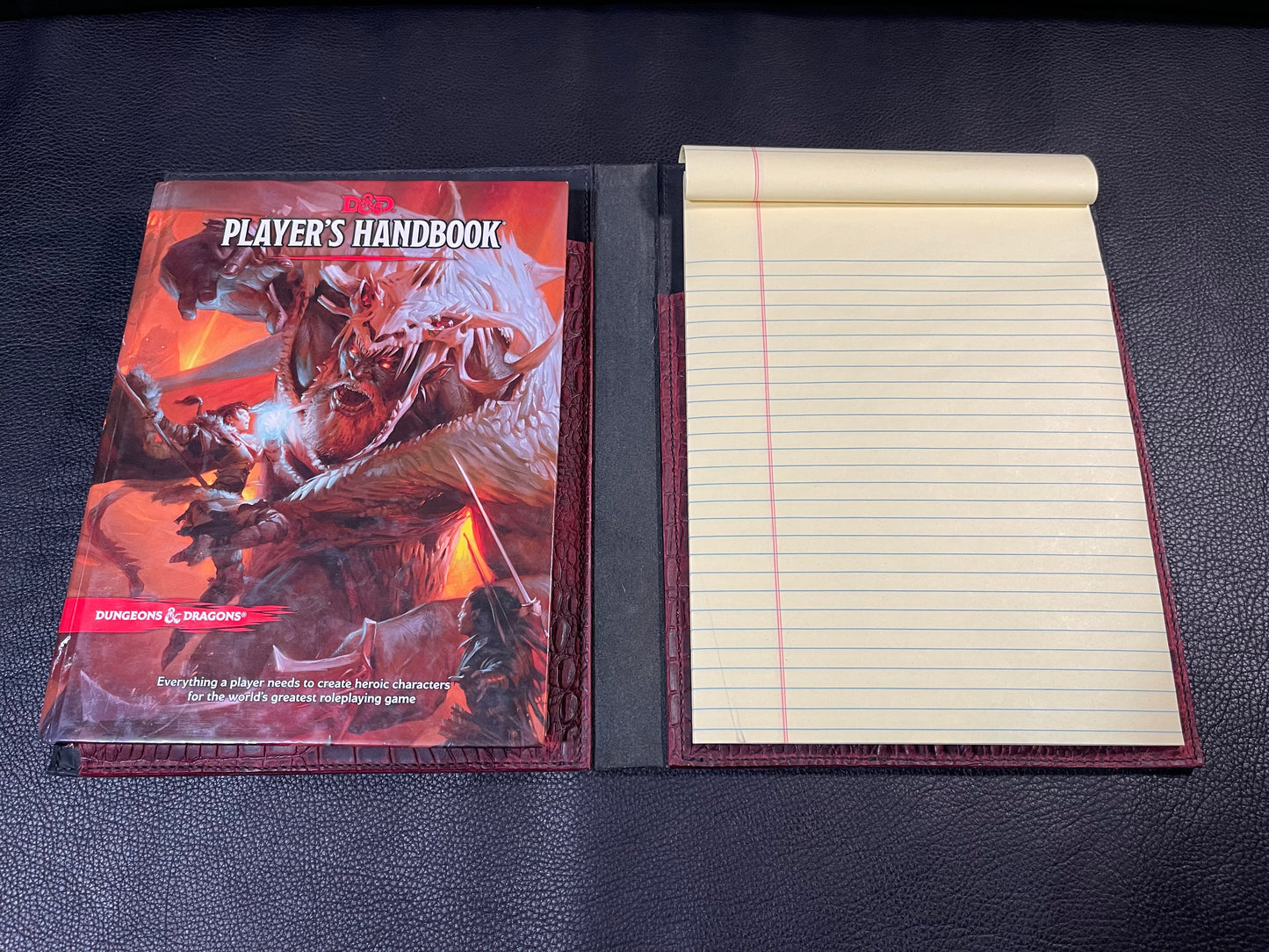 Flop Vintage Blue D&D padfolio