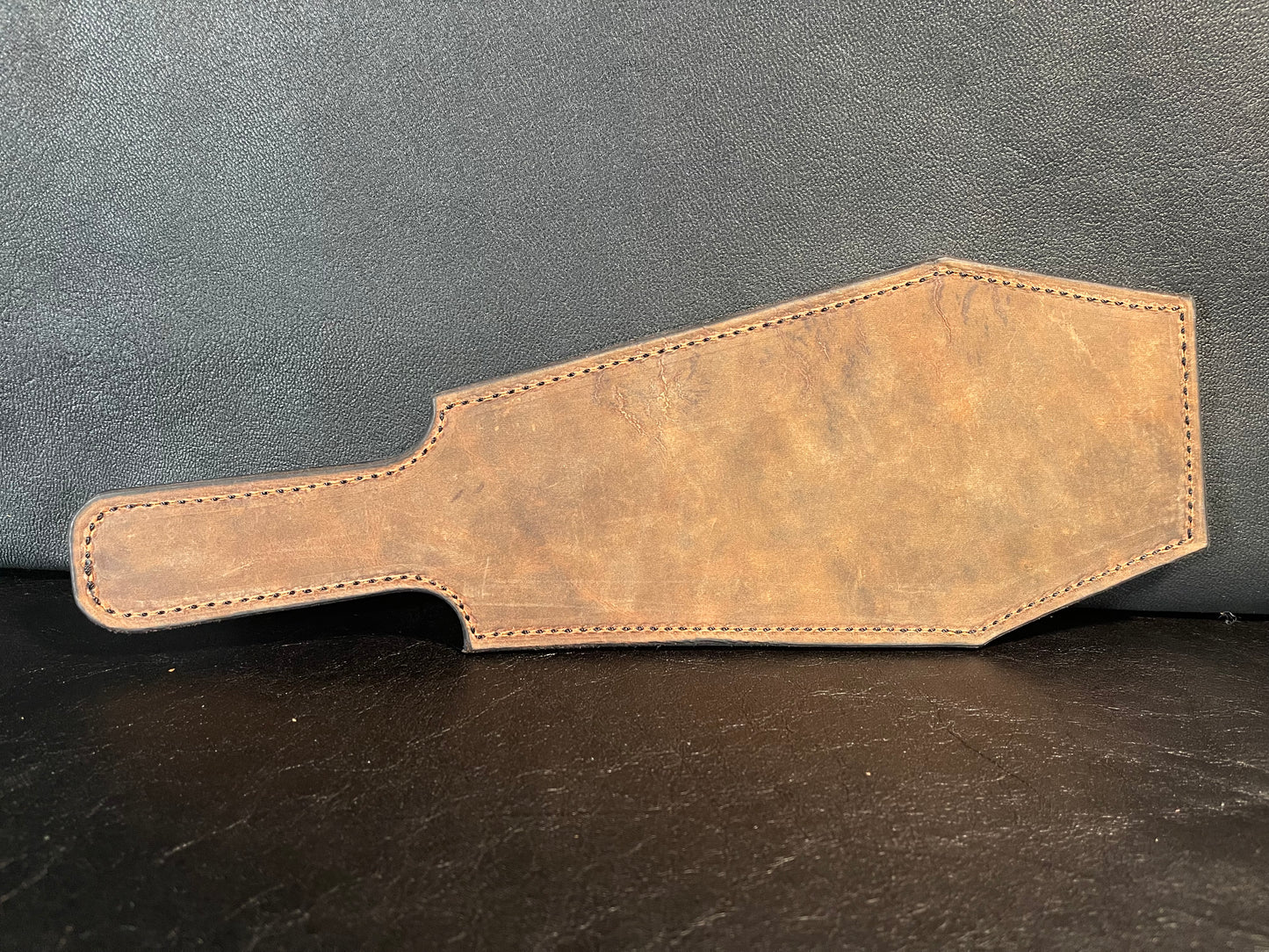 Coffin Leather Paddle
